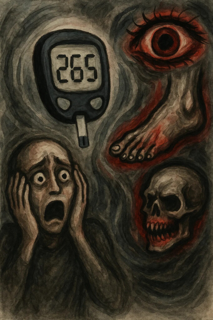am i going blind? The diabetic fear and how to get perspective